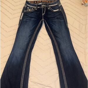 Rock Revival Flare jeans size 27 inseam 29.5 . Worn once